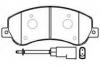 PN0444W Тормозные колодки дисковые NiBK